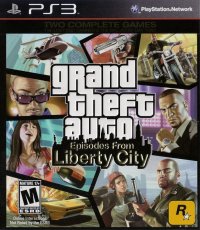 Grand Theft Auto: Episodes from Liberty City Playstation 3  box art